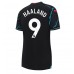 Manchester City Erling Haaland #9 Replika Tredje matchkläder Dam 2023-24 Korta ärmar